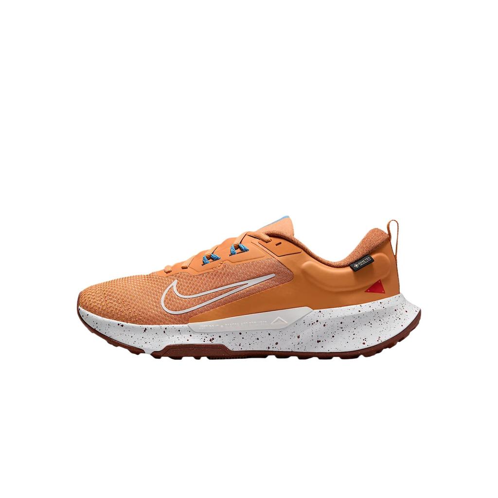 Nike Juniper Trail 2 Abrasion Resistant Shock Absorbers Low Top Running Shoes Men's Light Yellow Umber Sneakers HM9734-800