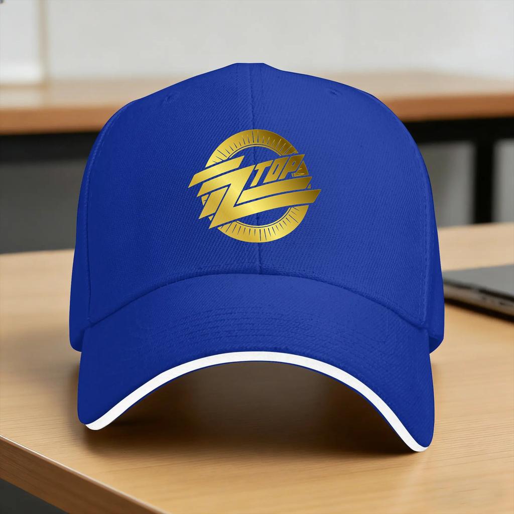 Band ZZ Top Baseball Cap Streetwear Trucker Hat Summer Unisex Adult Running Hippie Snapback Cap