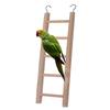 Noua scara din lemn Papagal Pasare Animal de companie Budgie Rozatoare Hamster Soarece Gerbil Cusca Jucarii