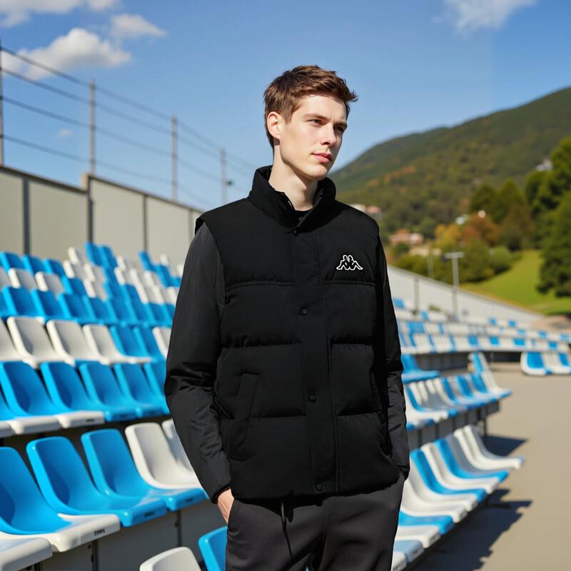 Kappa Men s Winter Warm Sports Down Vest L