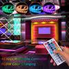 Tomshine 2x5m 300leds RGB pásová světla sada se 44 klíči IR dálkový ovladač Stmívatelné barvy