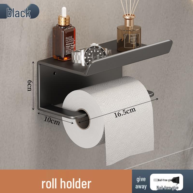Cross-border Bathroom Multi-functional Hair Dryer and Toiletries Rack