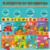 BANGSON Early Education Sticker Quiet Book for Toddlers
