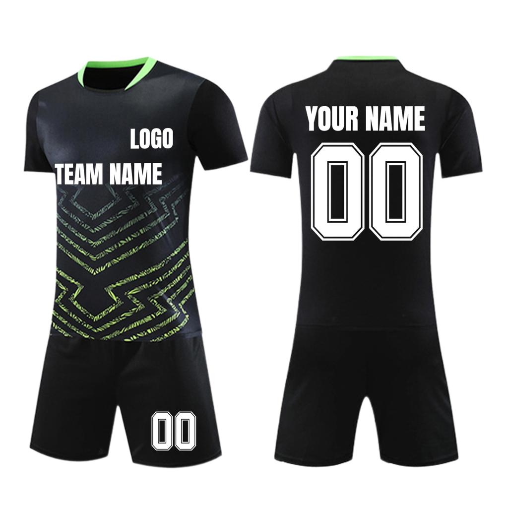Personalised Shirts Kit Mens Girls With Name Number Custom Football Jerseys For Boys Training Suit