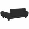 Kids  Sofa Black 70x45x33 cm Velvet