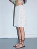 Moleubeu13 Wet Dot Midi Skirt (Ivory)