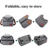 Single/Durable Layer Waterproof Thermal Lunch Bag Large Capacity Portable Picnic Food Insulated Cooler Bag With Shoulder Strap