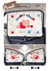 Cute Cartoon Car Sunshade - Heat Insulating Window Curtains for Summer