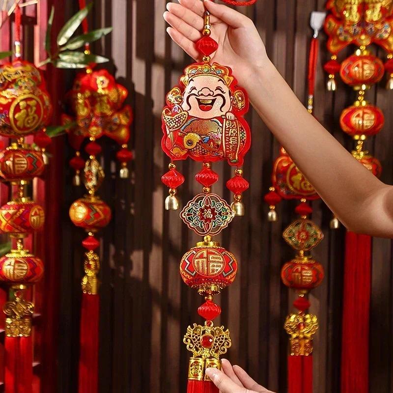 New Year Hanging Decorations Lunar New Year Hanging Tassels Ornament Spring Festival Chinese New Year Tet Decorations