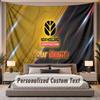 Custom Name Text Tapestry New Holland Personalized Polyester Wall Tapestry For Bedroom And Room
