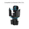 Car Multifunction Cup Holder Adjustable Car Cup Holder Expander Adapter Rotating Car Cup Mount For 3.5 To 3.9 Inches In