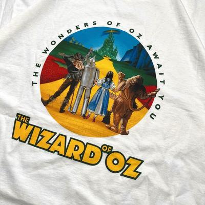 Vintage WIZARD OF OZ The Wonder Of Oz Awaits You Movie T-shirt ZL012 Unisex T-Shirt
