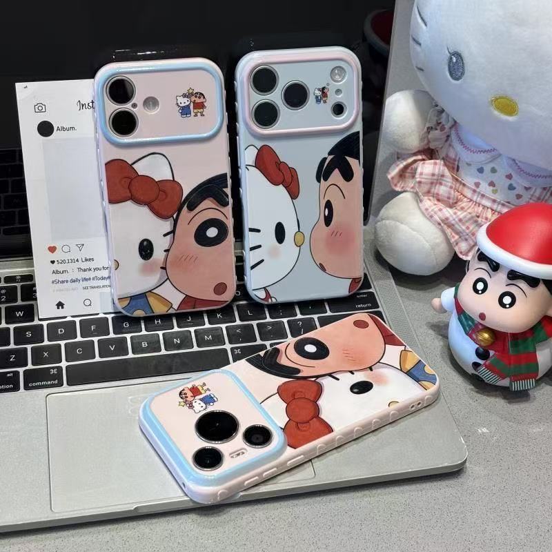 Cute Little New Application Apple 11promax Mobile Phone Case 11 Love Big Window 11 Cartoon 11 Trend 11 Female