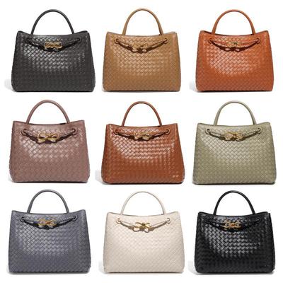 Elegant High-Capacity Hand-Woven Shoulder Bag for Women