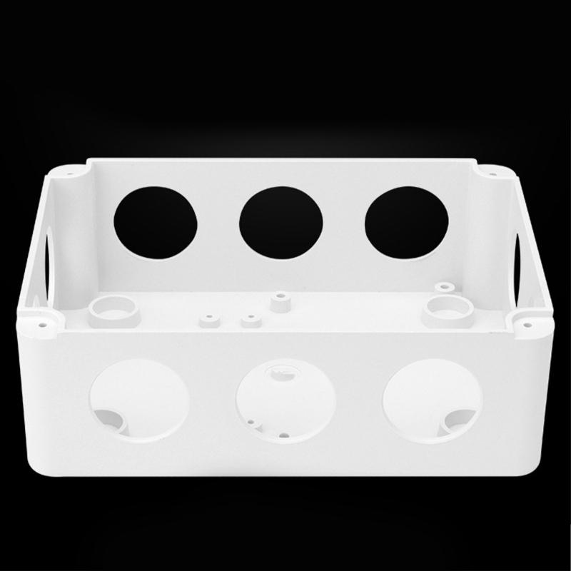 Wasserdichte Kunststoff-Verteilerdose für den Außenbereich für effektiven Staub- und Wasserschutz mit hoher Korrosionstoleranz