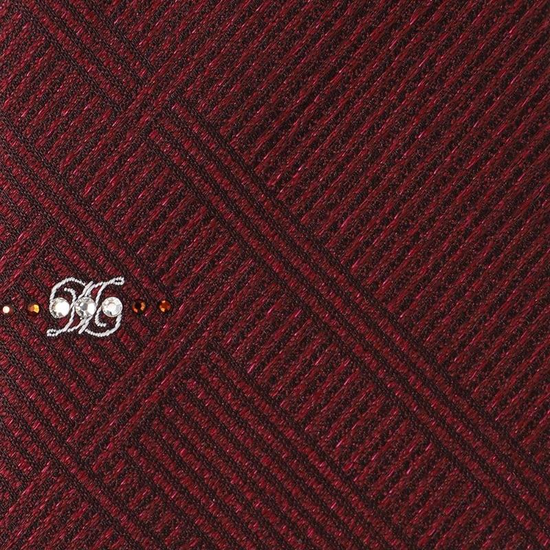 Daks Silk Blend Logo Cubic One Point Tie Dmg1acf1009r2