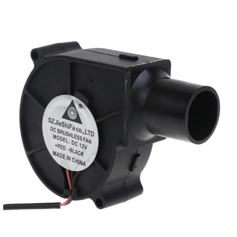USB 5V2A 12V 5.5x2.1mm 7530 Cooking Blower BBQ Fan Outdoor Cooking Charcoal Blower Portable Barbeque Air Blower Fan