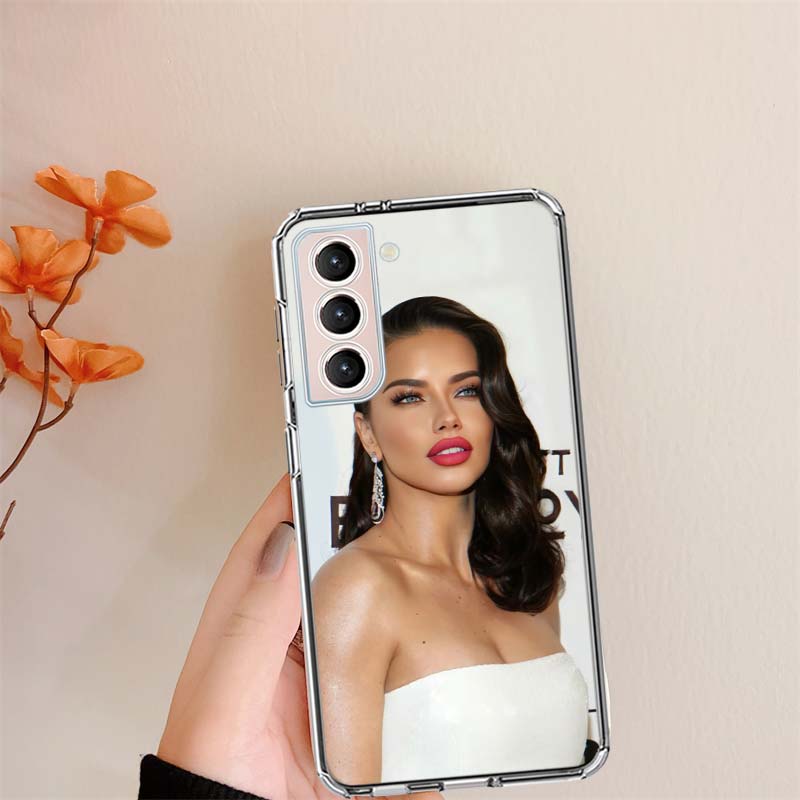 

Прозрачные чехлы для телефона Adriana Lima для Samsung S26 Ultra Galaxy S25 Edge S24 S23 FE S21 Plus S20 S22 S10 Чехол С узором Совместимый Samsung S10