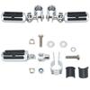 Chrome motocykl autostrada zacisk podnóżki podnóżek pedał podnóżki góra dla Harley Electra Road King przemieszczanie się po ulicy 1-1/4"
