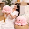 Girl's Heart Pink Octopus Throw Pillow Plush Toy Doll Octopus Doll Children's Company Soothing Doll