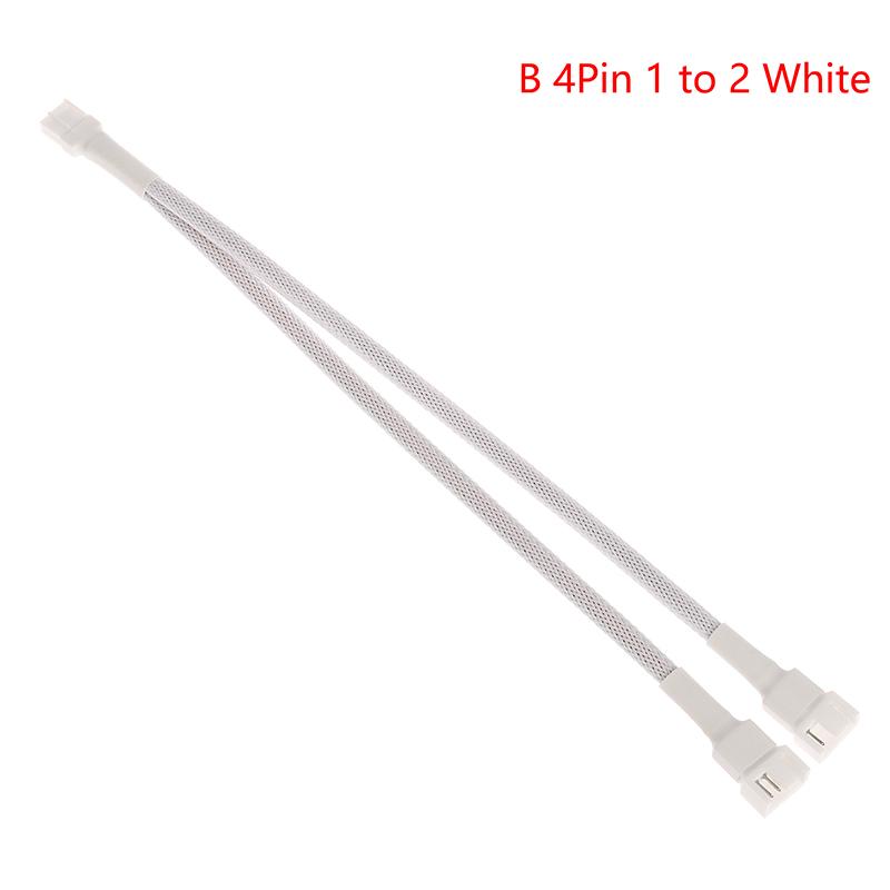 4 Pin 1 To 1/2/3/4 Motherboard CPU Fan Computer Case Fan Extension Adapter Cable PWM Female To 4 Pin Splitter Cable