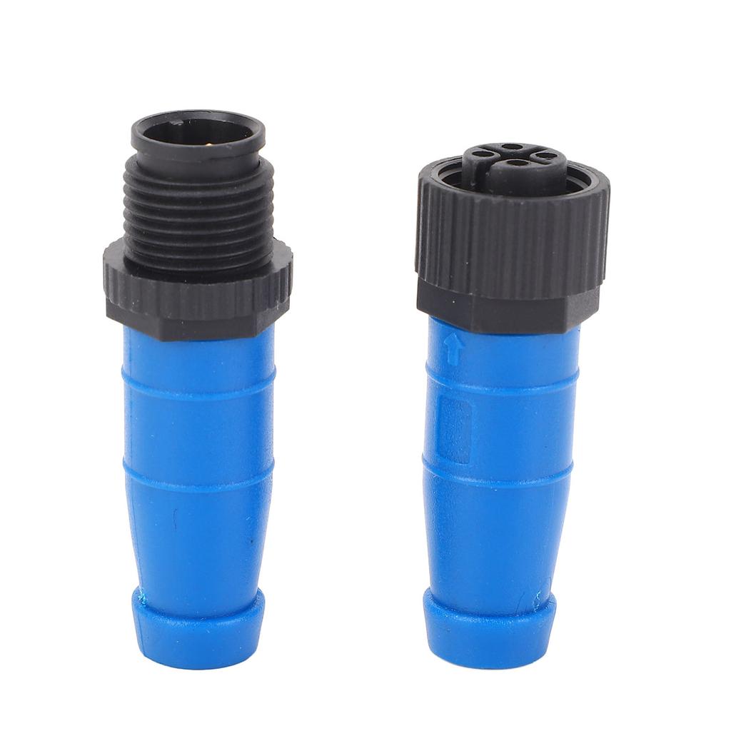 Male Female Terminator for NMEA 2000 Network Heat Cold Resistant Plastic Housing A Type M12 5Pin Resistor Terminator