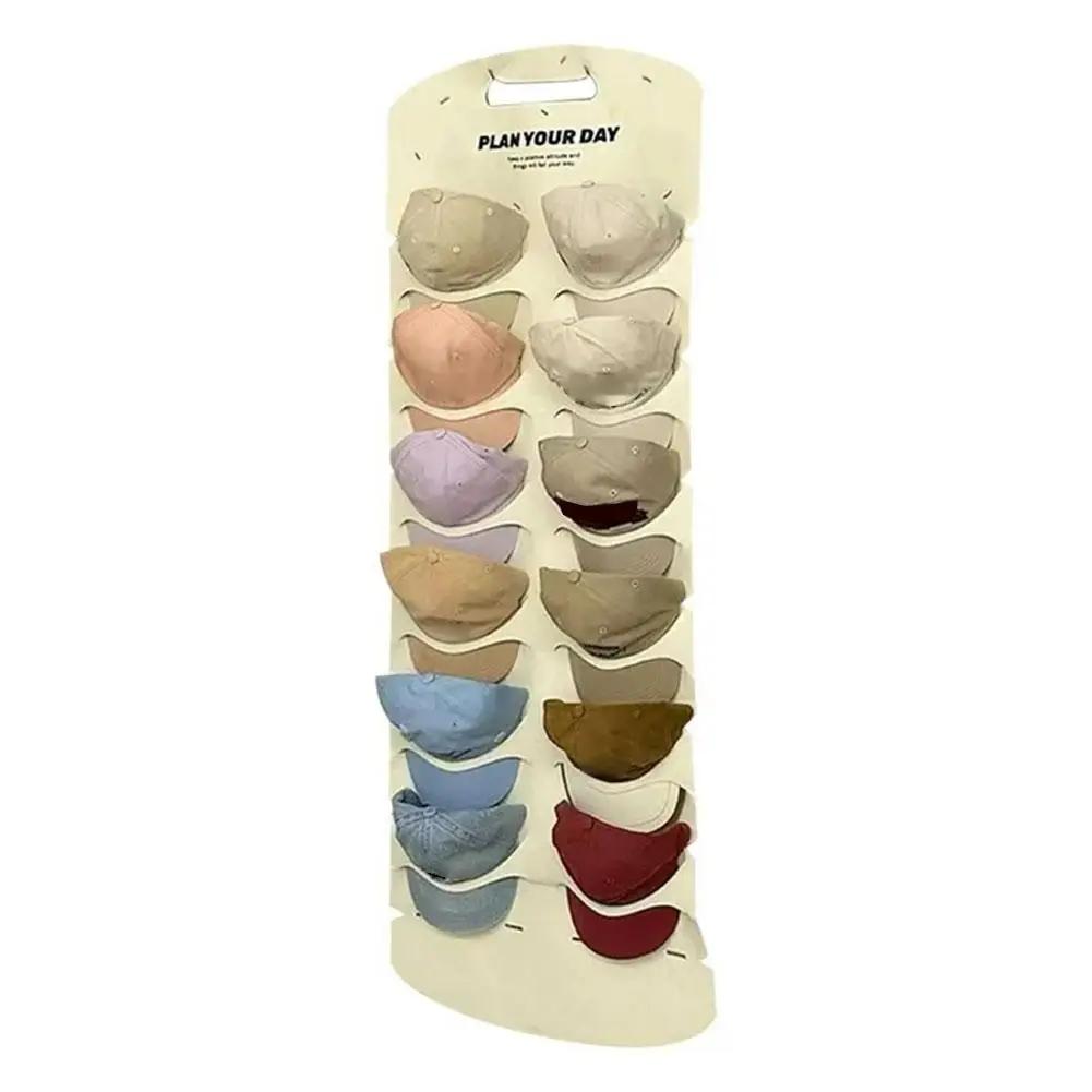 6/12 Grid Felt Hat Storage Hanging Bag Baseball Cap Saving Accessories Organizer Holder Space Hanger Rack Storage Towel Clo T2F5