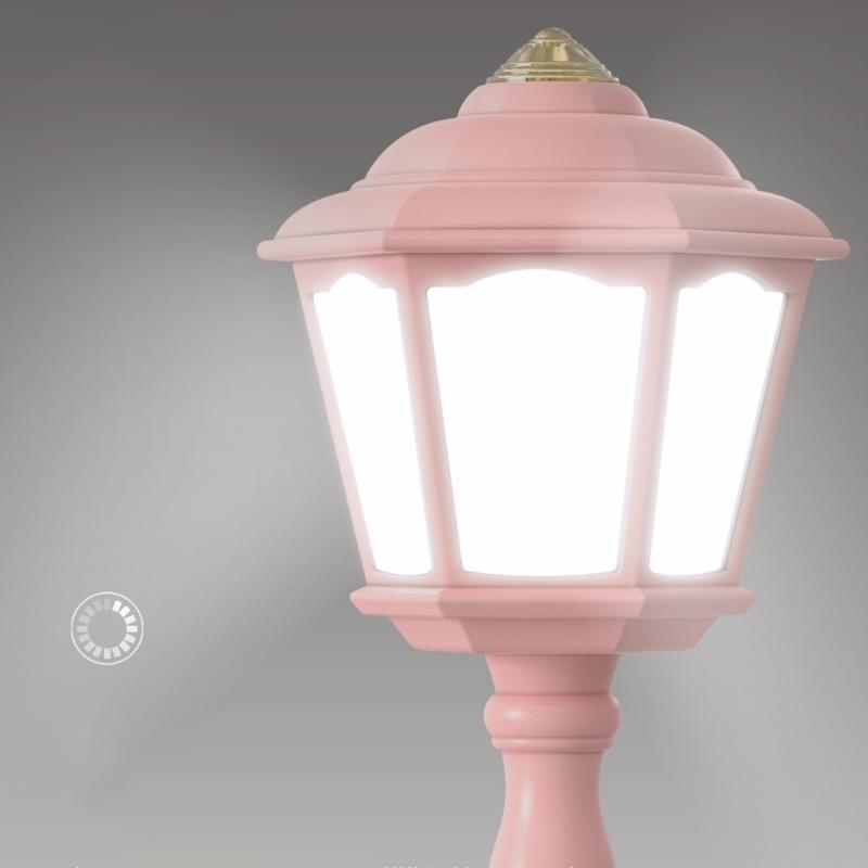 Desk Decor Retro Lamp USB Charging Table Lamp Mini Street Lamps Design Night Lights Touch-Dimmable Bedside Desk Light