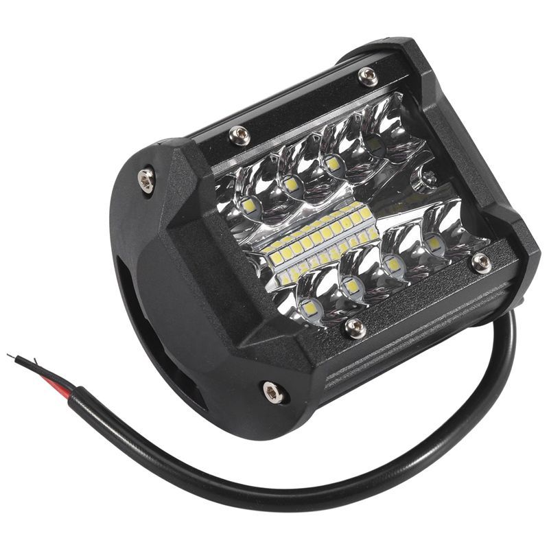 Authentic 4 Inch LED Combo Work Light Bar Spotlight Off-Road Driving Fog Lamp Waterproof For Truck Boat Car SUV (2 Pack)