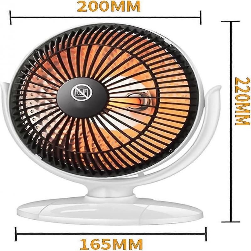 Portable Space Heater, 200w Mini Portable Infrared Quartz Tube Electric Heater For Office, Home, Whole Room