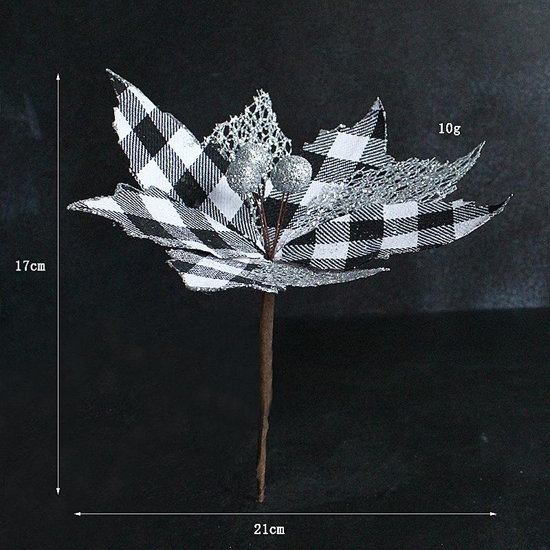 Christmas Wreath Accessorieschristmas Tree Cuttings, Decorative Flowers, Lattice, Gold Dust, Christmas Flowers, Photo Props