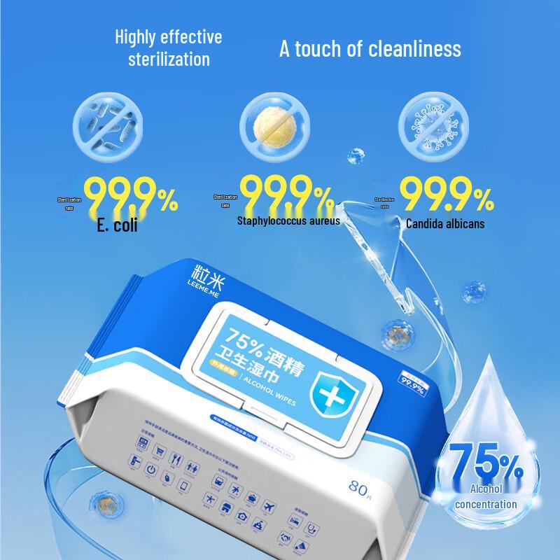 Litmi 75% Alcohol Disinfectant Wipes