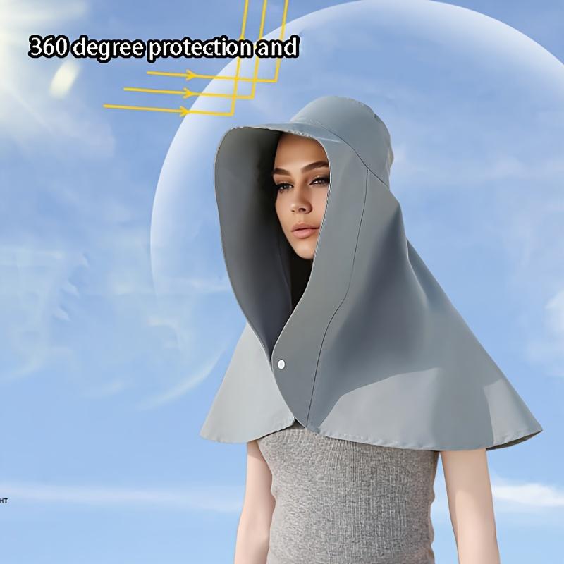 Jaro Léto Nový Klobouk proti slunci, Dámský Šátek proti UV záření Klobouk proti slunci Plážový klobouk, Větruodolný Cyklistický Nákrčník Šátek Kryt obličeje Rybářský klobouk