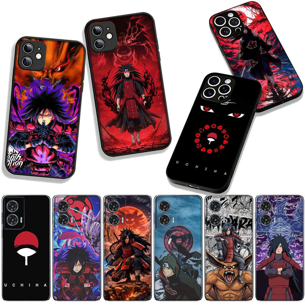 Phone Cover Itachi Uchiha Madaras Narutos Casing for Apple iPhone 16 15 14 Plus 13 12 Mini 17 Pro Max + ProMax 16E Air 15+ Case
