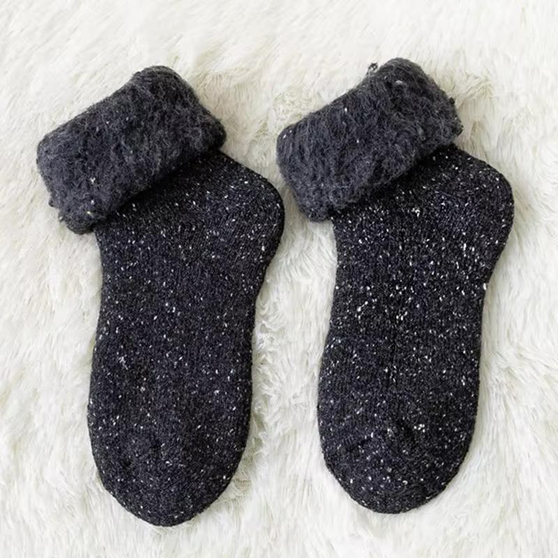 

Женские плюшевые махровые носки Зимние толстые теплые длинные носки Шерстяные носки Носки для катания на снегу