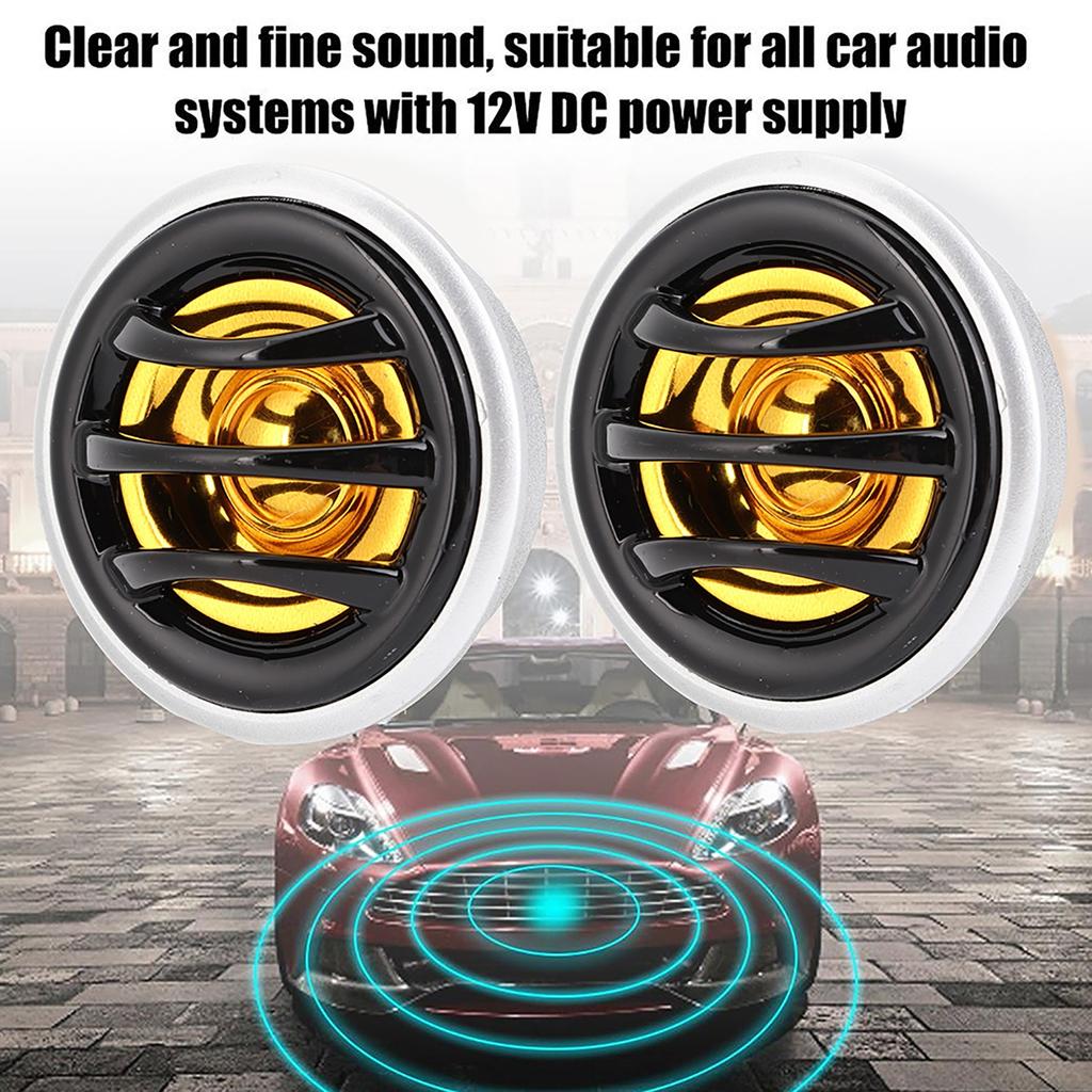 2Pcs 12V 150W Car Mini Super Power Loud Dome Audio Stereo Speaker Tweeter Loudspeaker Horn