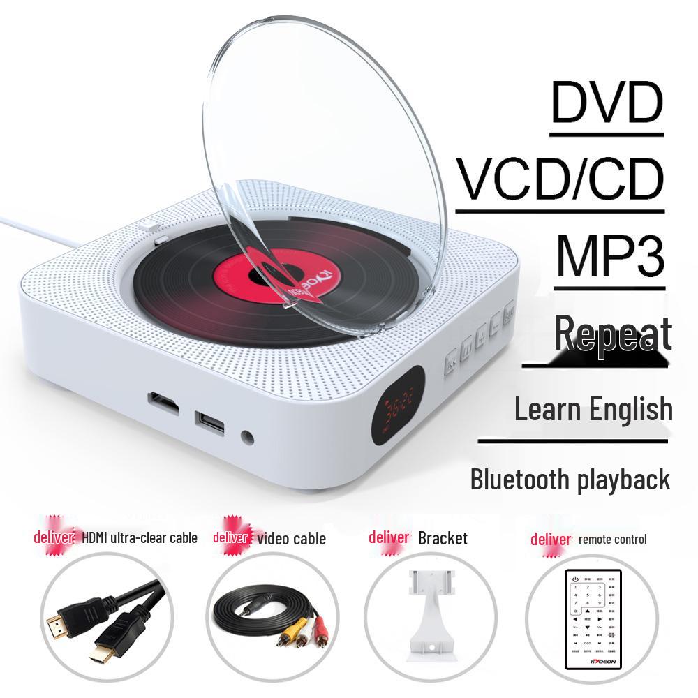 

Умный настенный Bluetooth CD/DVD-плеер для телевизора и дородового образования 168 x 168 x 40 mm