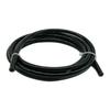 2M/6.56ft AN3 Motorcycle Braided Stainless Steel Nylon Brake Line Hose FLUID HYDRAULIC Hose Brake Line Gas Oil Fuel Tube Pipe