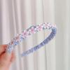 Boho Chic Daisy Girls Headbands Women Solid Embroidery Flower Hair Bands Kids Candy Chrysanthemum Headwear Hair Accessories