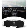 FIILINES Dash Cover For Honda CRV CR-V 2017-, Dashboard Mat Cover CRV Accessories Sunshade Nonslip Mesh Protector No Glare Black