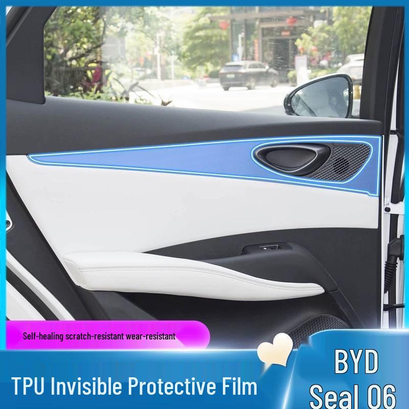 BYD Seal 06-DMI Interior Protection Film for Center Console, Dashboard, Navigation Screen, and Gear Shift