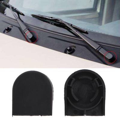 2Pcs/Set Durable Windshield Windscreen Replacement Wiper Arm Cover Cap Mounting Nut For Toyota Yaris Corolla