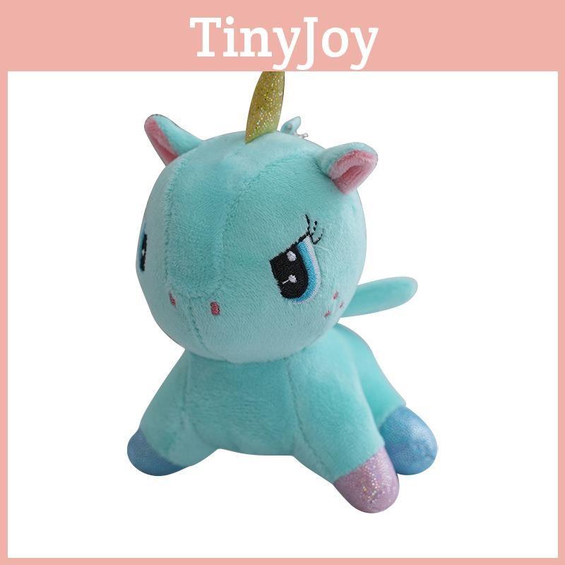 Plush Toy Unicorn Cartoon Cute Doll Keychain Backpack Pendant Child Holiday Gift