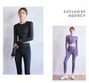 Juyitang Women's Summer Slim Fit Sexy Yoga & Running Sports Suit