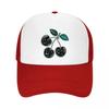 Glam Cherry Rhinestone Pop Art Mesh Baseball Cap Casual Hat Outdoor  For Womens Unisex FeUnisex