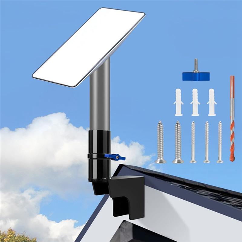A96I-Adjustable Starlink Mounting Kit Aluminum Alloy Starlink Short Wall Mount Bracket For Home Commercial Use