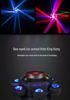 Bee Eye Six-Armed Rotating Laser Stage Light for Indoor Ambiance