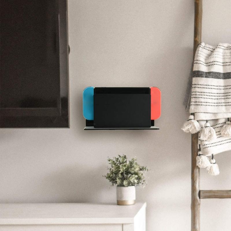 Acrylic Floating Speaker Shelf Cell Phone Toy Display Shelf Wide Universal Holder Floating Shelves Universal Holders