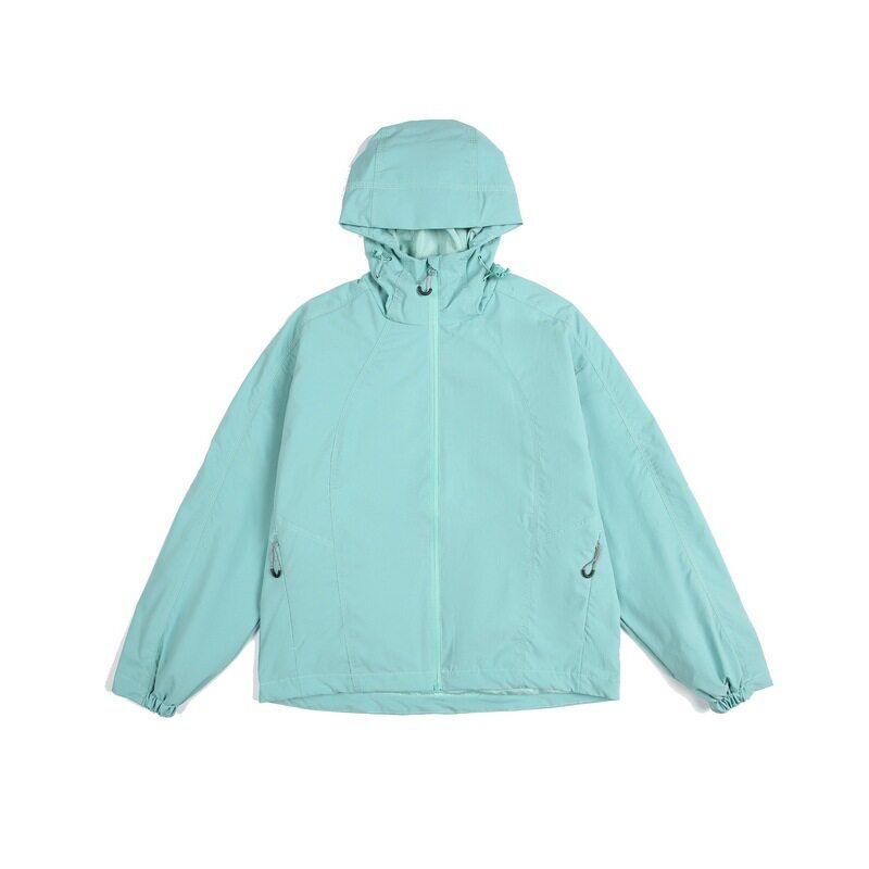 American-Style Street Dupont Three-Proof Sports Hiking Jacket for Men and Women, 2025 Autumn Trendy Windproof Outdoor Hooded Jacket