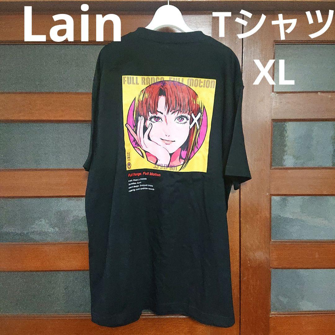 

[USED] Lain T-shirt XL Siberia DJ wasei jj chikada